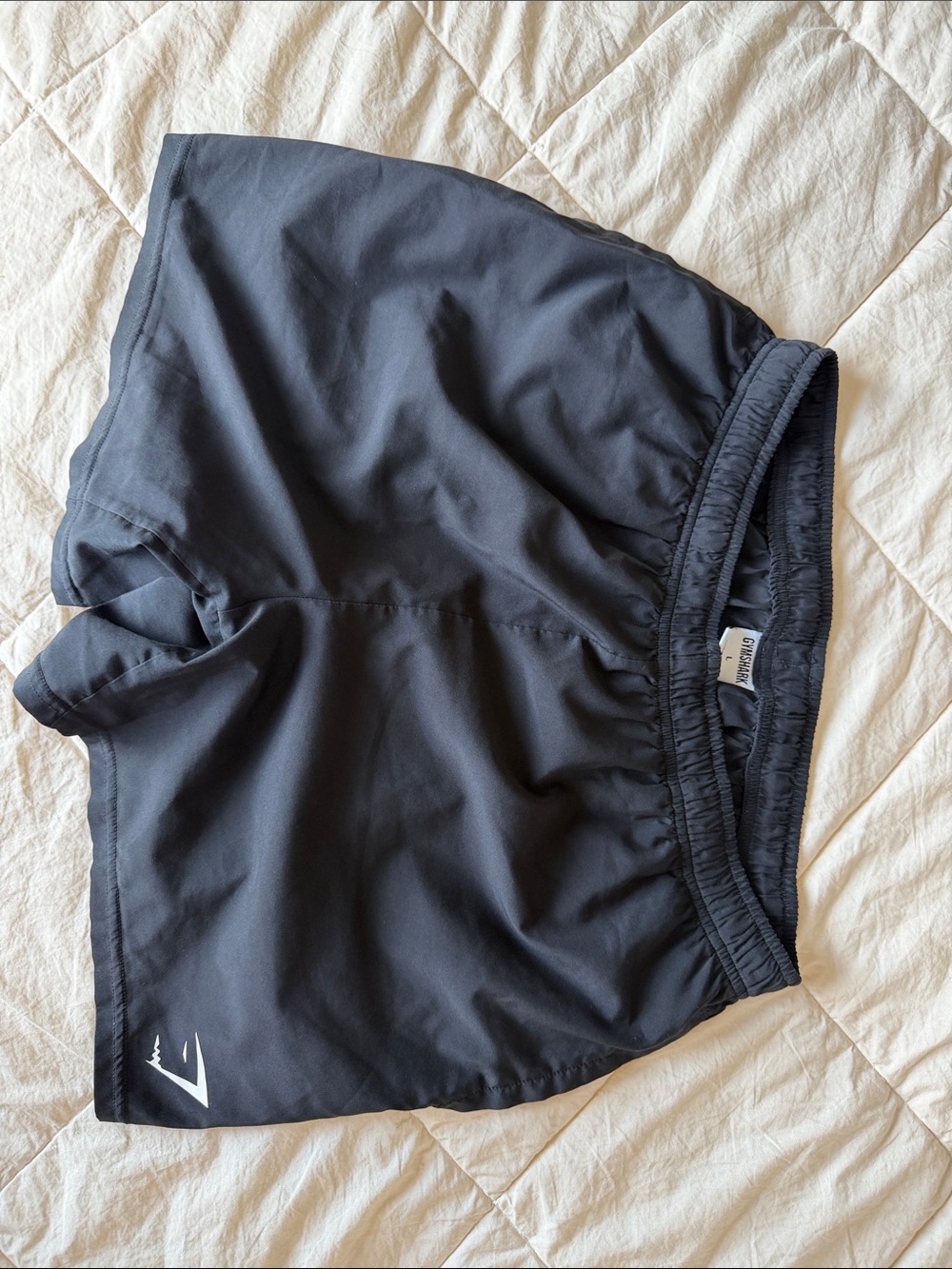 Gymshark Black Men's Athletic Running Shorts